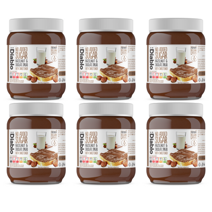 No Added Sugar Hazelnut Chocolate Spread Diablo Sugar Free