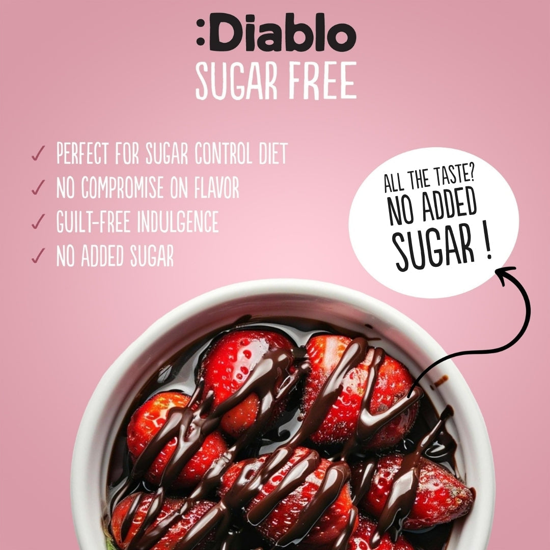 No Added Sugar Hazelnut Chocolate Spread Diablo Sugar Free
