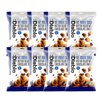 No Added Sugar Butter Filled with Chocolate Sweets (75g) Diablo Sugar Free