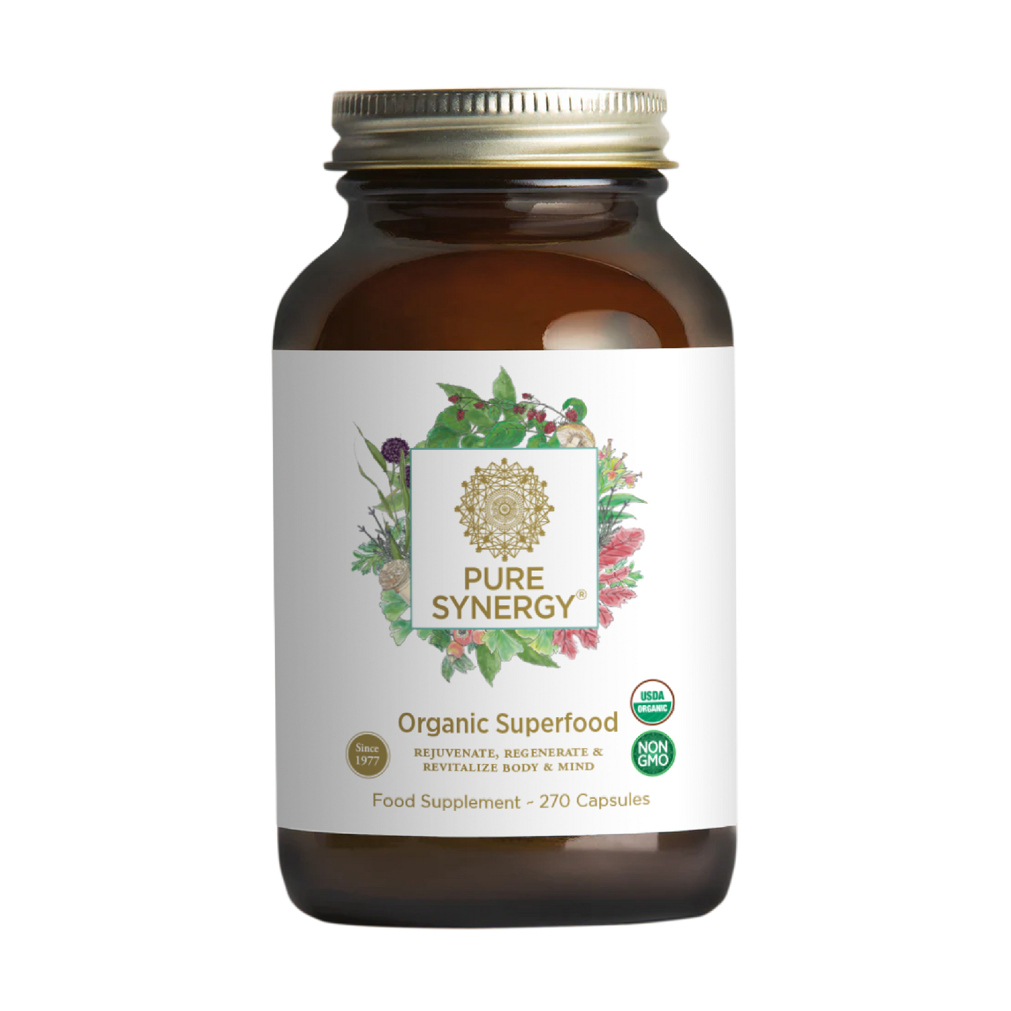 Pure Synergy Organic Superfood 270 capsules
