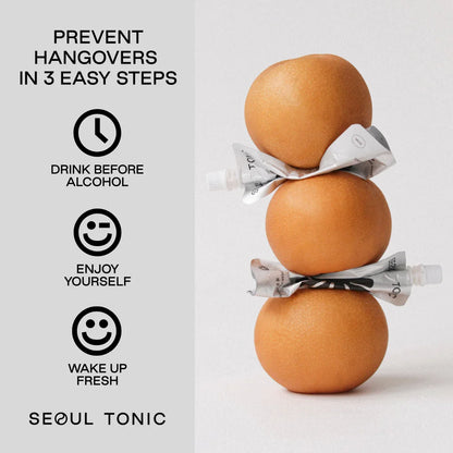 Seoul Tonic Pre Play' Korean Pear Electrolyte Tonic (Korean Pear  & Ginseng)