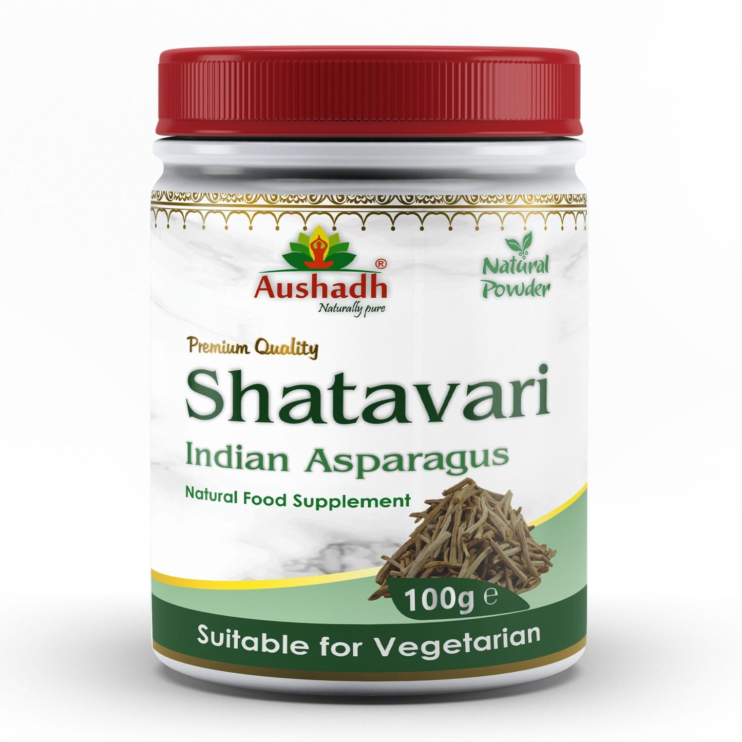 Aushadh Shatavari Powder 100 gram - Women's Wellness Support