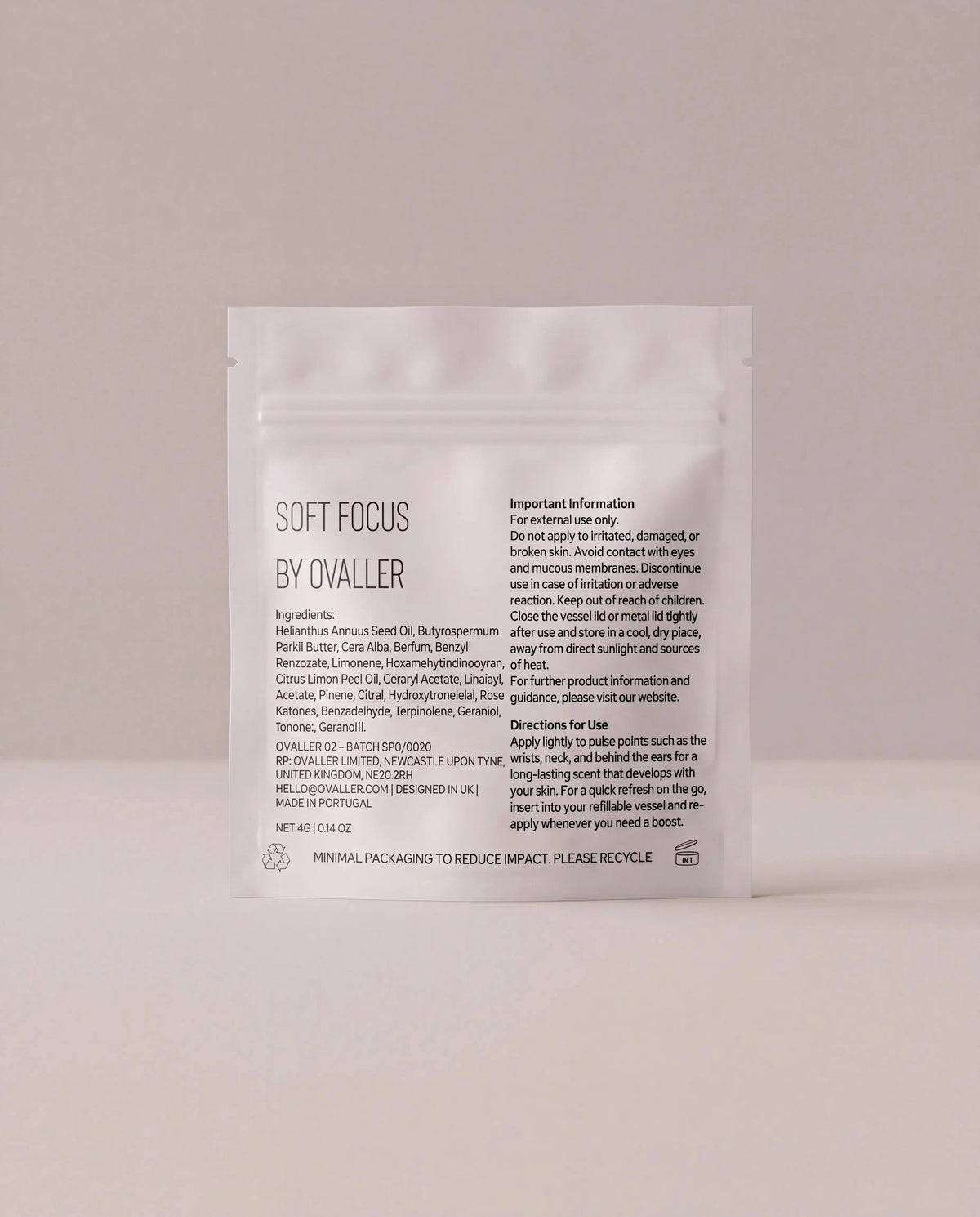 The Soft Focus & Dusk Set OVALLER