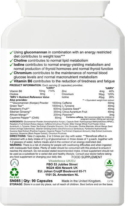 Glucomannan Multi Vitadefence®
