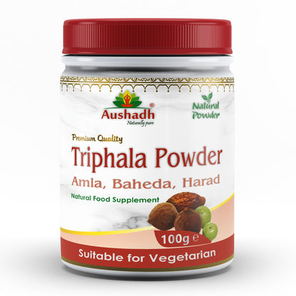 Aushadh Triphala Powder 100 gram - Digestive Comfort Support