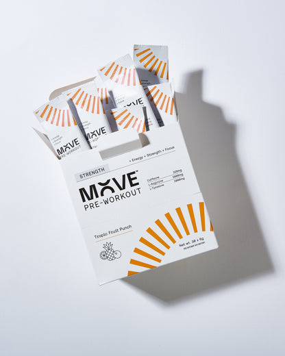 Move Strength Formula Sachets (Tropical Fruit Punch)
