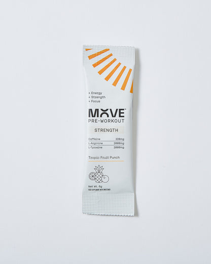 Move Strength Formula Sachets (Tropical Fruit Punch)