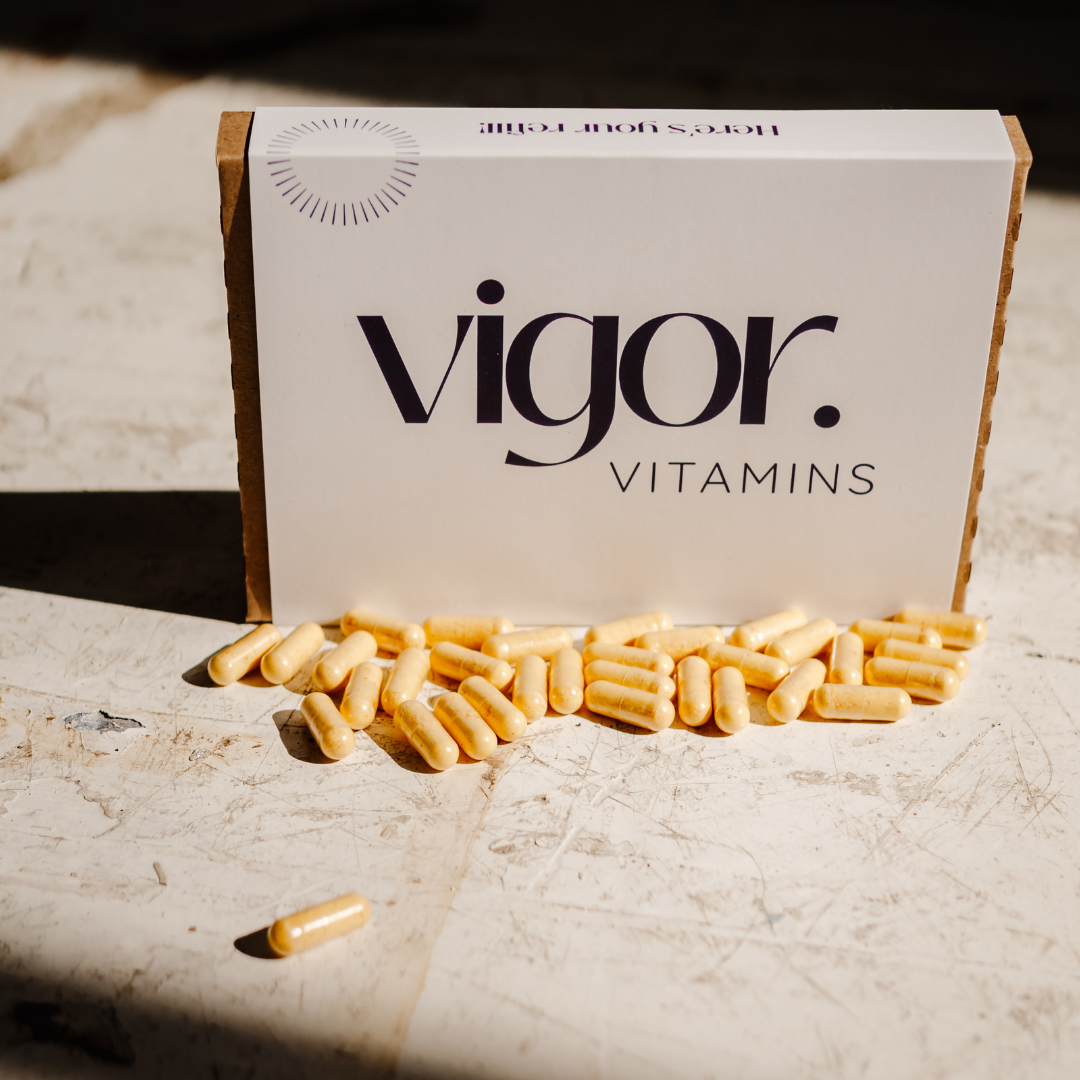 Vigor Essential Refill Pouch 🖤 Your Monthly Multivitamin Top-Up