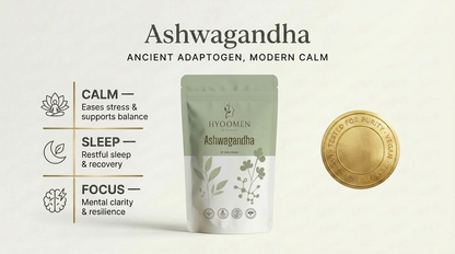 KSM-66 Ashwagandha 500mg Capsules Hyoomen