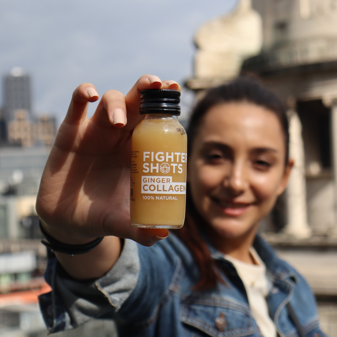 Ginger + Marine Collagen 3,000mg, 12 x 60ml