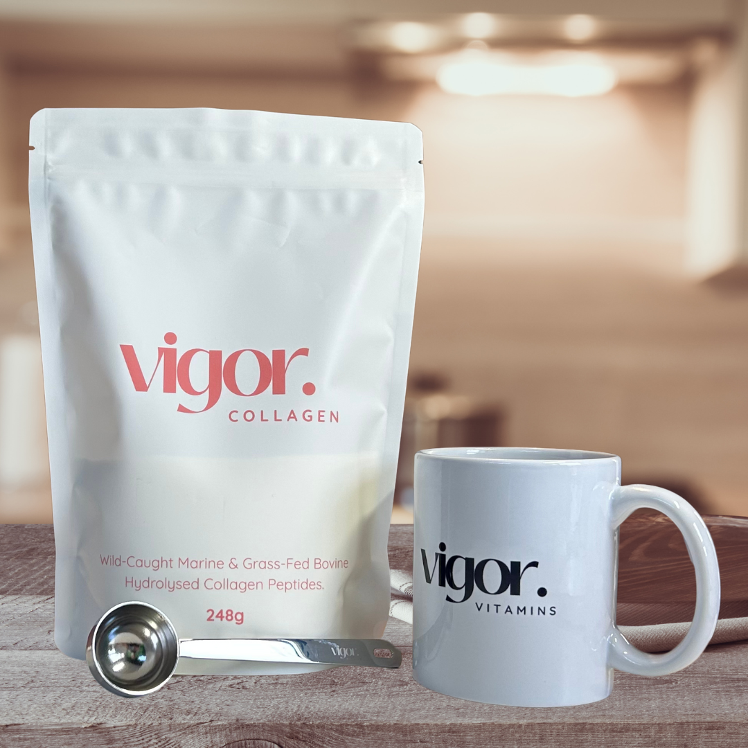 Vigor Collagen | Marine & Bovine Collagen Blend for Women