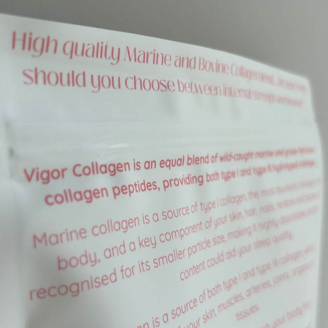 Vigor Collagen | Marine & Bovine Collagen Blend for Women