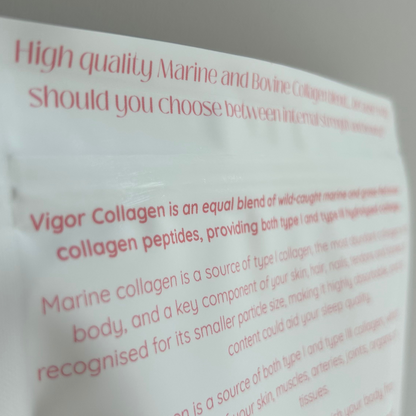 Vigor Collagen | Marine & Bovine Collagen Blend for Women