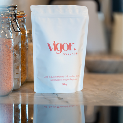 Vigor Collagen | Marine & Bovine Collagen Blend for Women