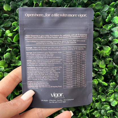 Vigor Essential Starter Pack 🖤 Women's Daily Multivitamin