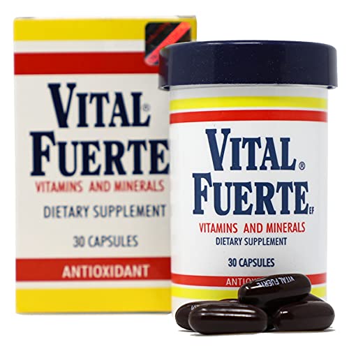 Vital Fuerte Vitamins & Minerals Supplement – 30 Capsules