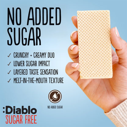 No Added Sugar Coconut Cream Flavoured Wafer (150g) Diablo Sugar Free