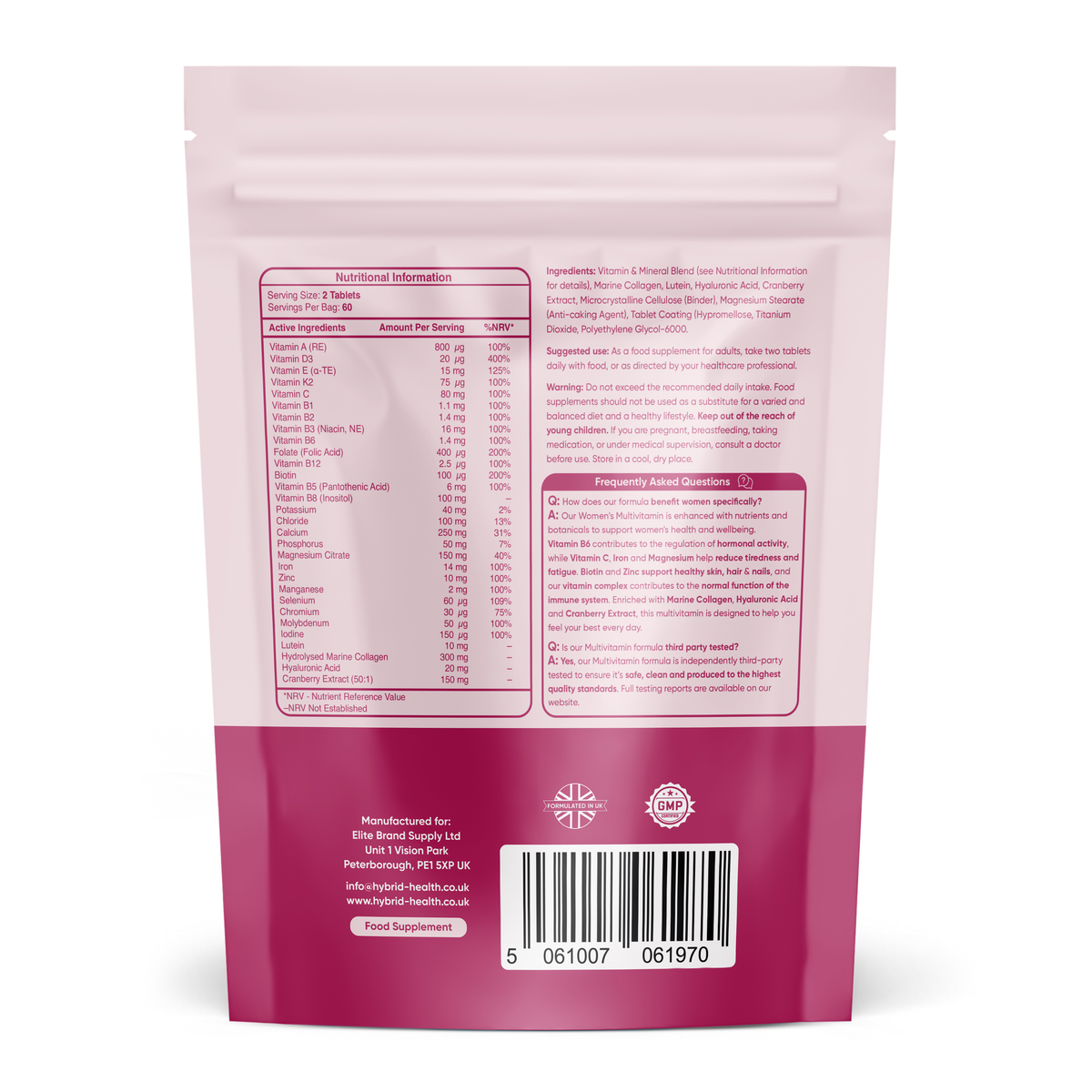 Women's Multivitamin Hybrid Health