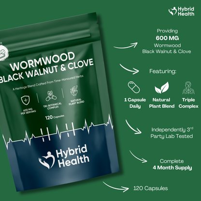Wormwood, Walnut & Clove Hybrid Health