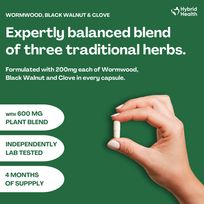 Wormwood, Walnut & Clove Hybrid Health
