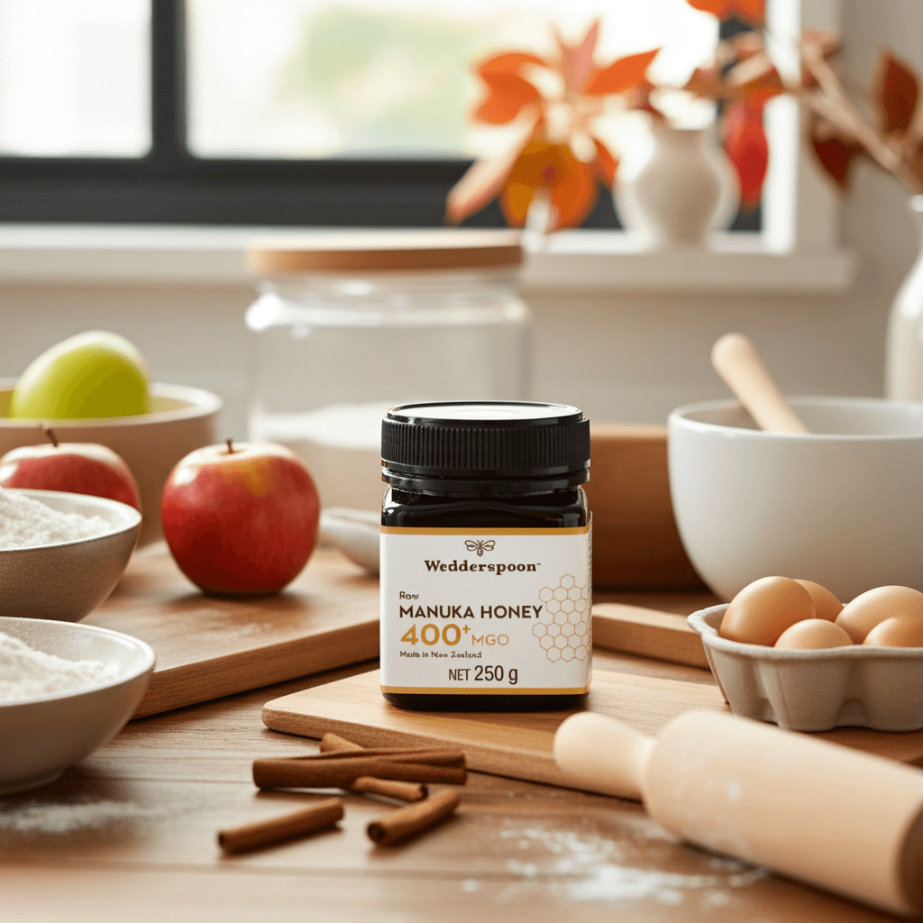 Wedderspoon Raw Manuka Honey 400 MGO – 250g Natural Health World UK