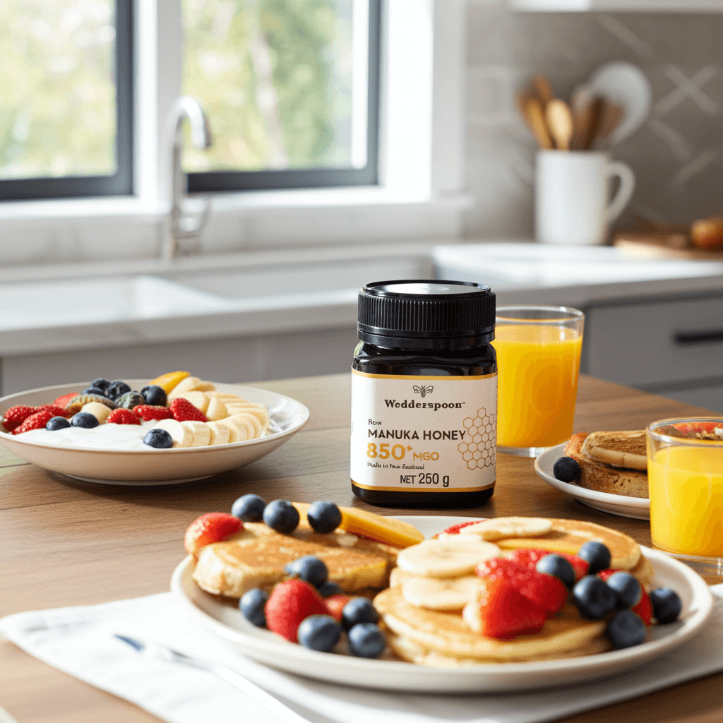 Wedderspoon Raw Manuka Honey 850 MGO – 500g Natural Health World UK