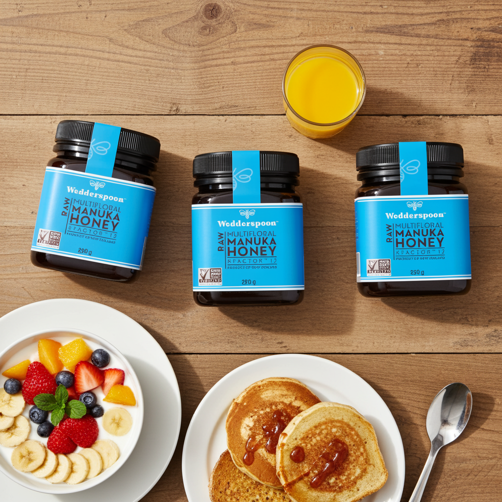 Wedderspoon Raw Manuka Honey KFactor 12+ 250g – Triple Pack Natural Health World UK