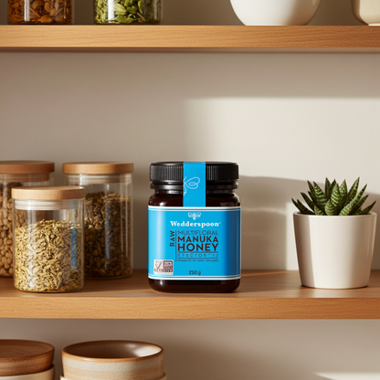 Wedderspoon Raw Manuka Honey KFactor 12+ 250g – Triple Pack Natural Health World UK