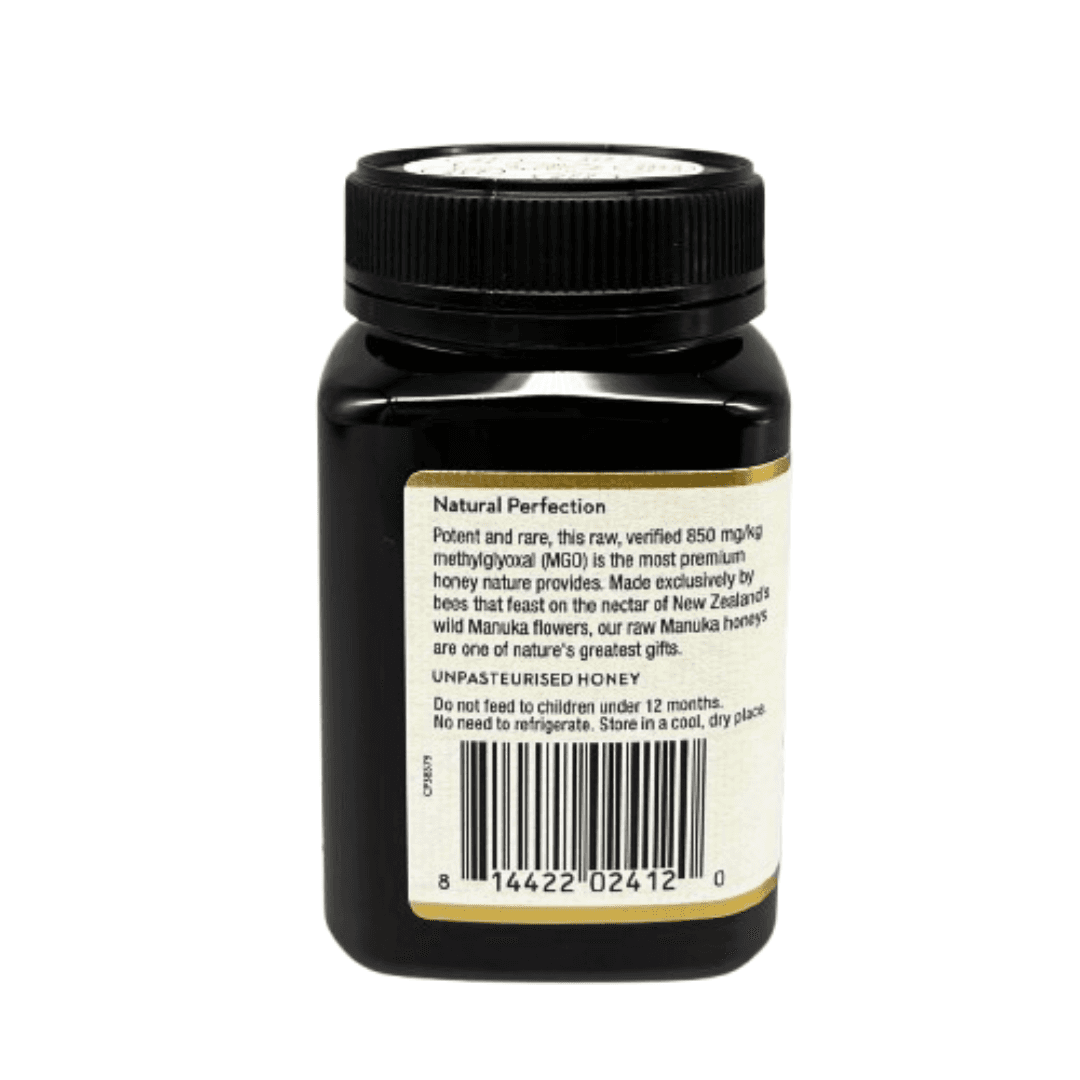 Wedderspoon Raw Manuka Honey 850 MGO – 500g Natural Health World UK