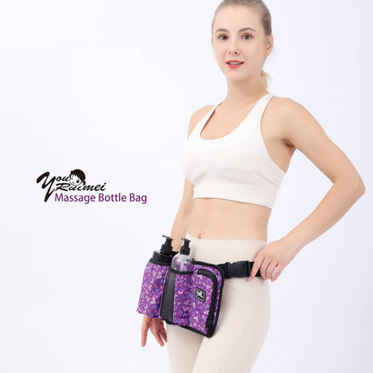 YOURUIMEI Massage Bottle Bag – Massage Oil Bag & Therapist Holster