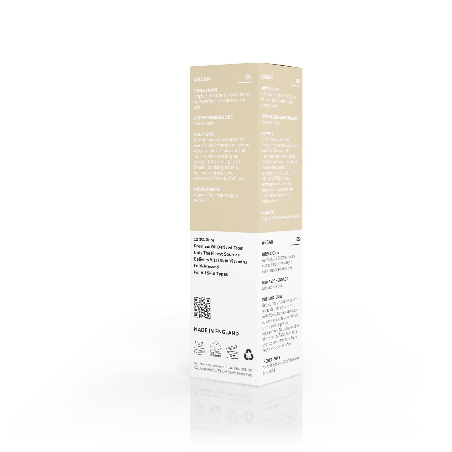 Dermavitamins 100% Pure Argan Oil