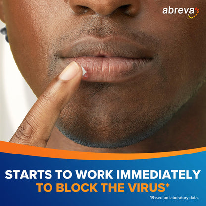 Abreva 10% Docosanol Cold Sore Treatment — Shortens Healing Time (2.5 Days) | 0.07 oz Pump