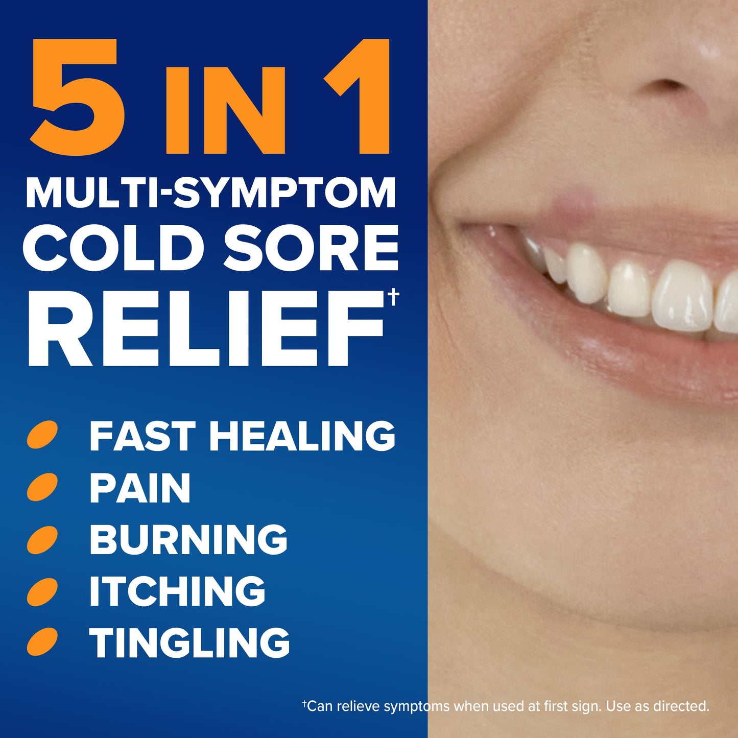 Abreva 10% Docosanol Cold Sore Treatment — Shortens Healing Time (2.5 Days) | 0.07 oz Pump