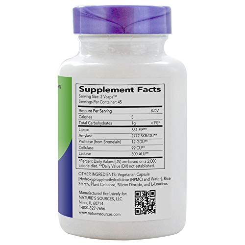Nature's Sources AbsorbAid Digestive Support - 90 Vcaps