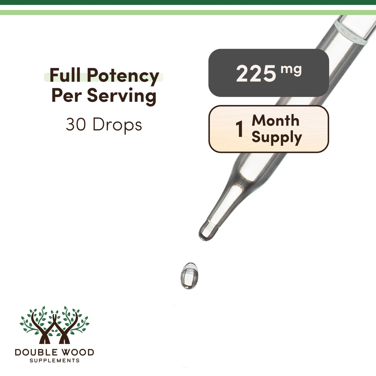 Vitamin D3 K2 Liquid Drops 5,000 IU | K2Vital MK-7 200 mcg | Double Wood