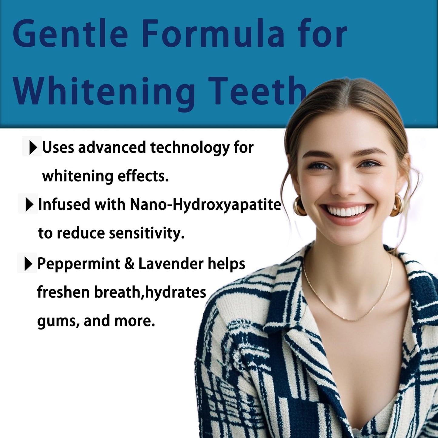 ABYST Diamond Dissolving Teeth Whitening Strips – Soft Enamel Safe, 16 Ct