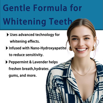 ABYST Diamond Dissolving Teeth Whitening Strips – Soft Enamel Safe, 16 Ct
