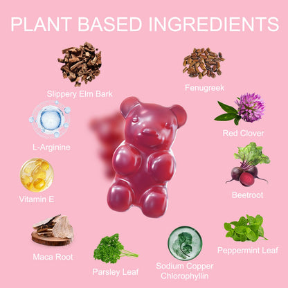 ABYST Pheromone Gummies for Women – 60 Count, Strawberry – Vegan, Gluten-Free & Non-GMO | Social & Confidence Support