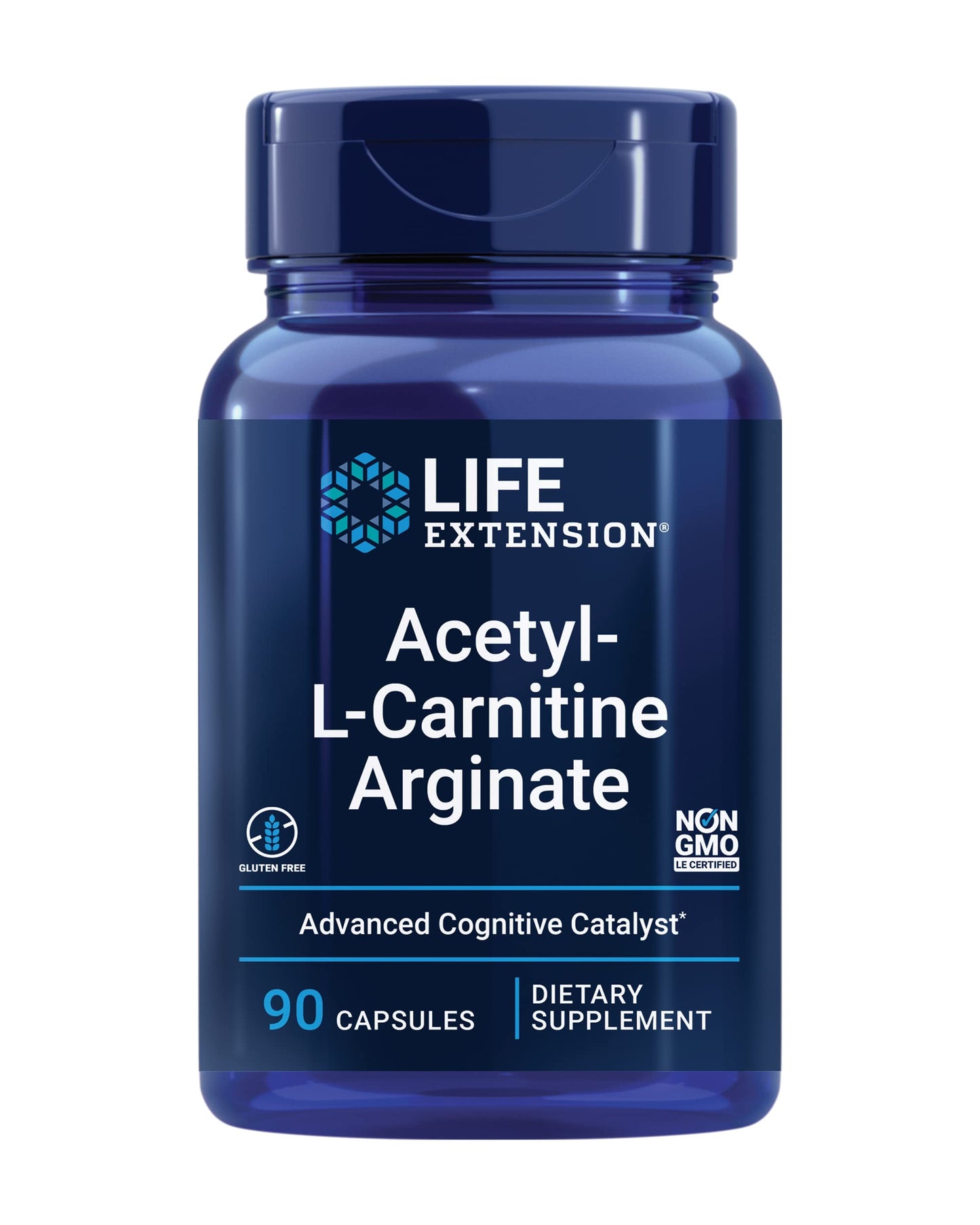 Life Extension Acetyl-L-Carnitine Arginate – Brain & Nerve Health, 90 Capsules