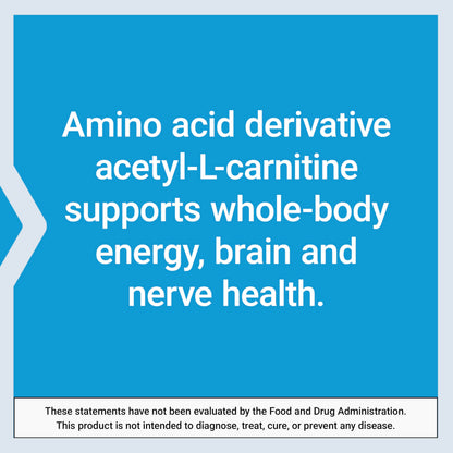 Life Extension Acetyl-L-Carnitine Arginate – Brain & Nerve Health, 90 Capsules