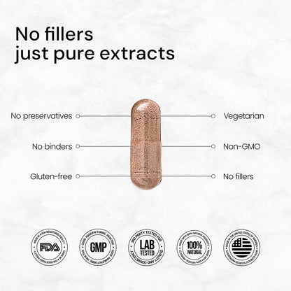 ACEWORKZ 10 Mushroom Complex – Brain Health, Focus & Immune Support (90 Capsules)