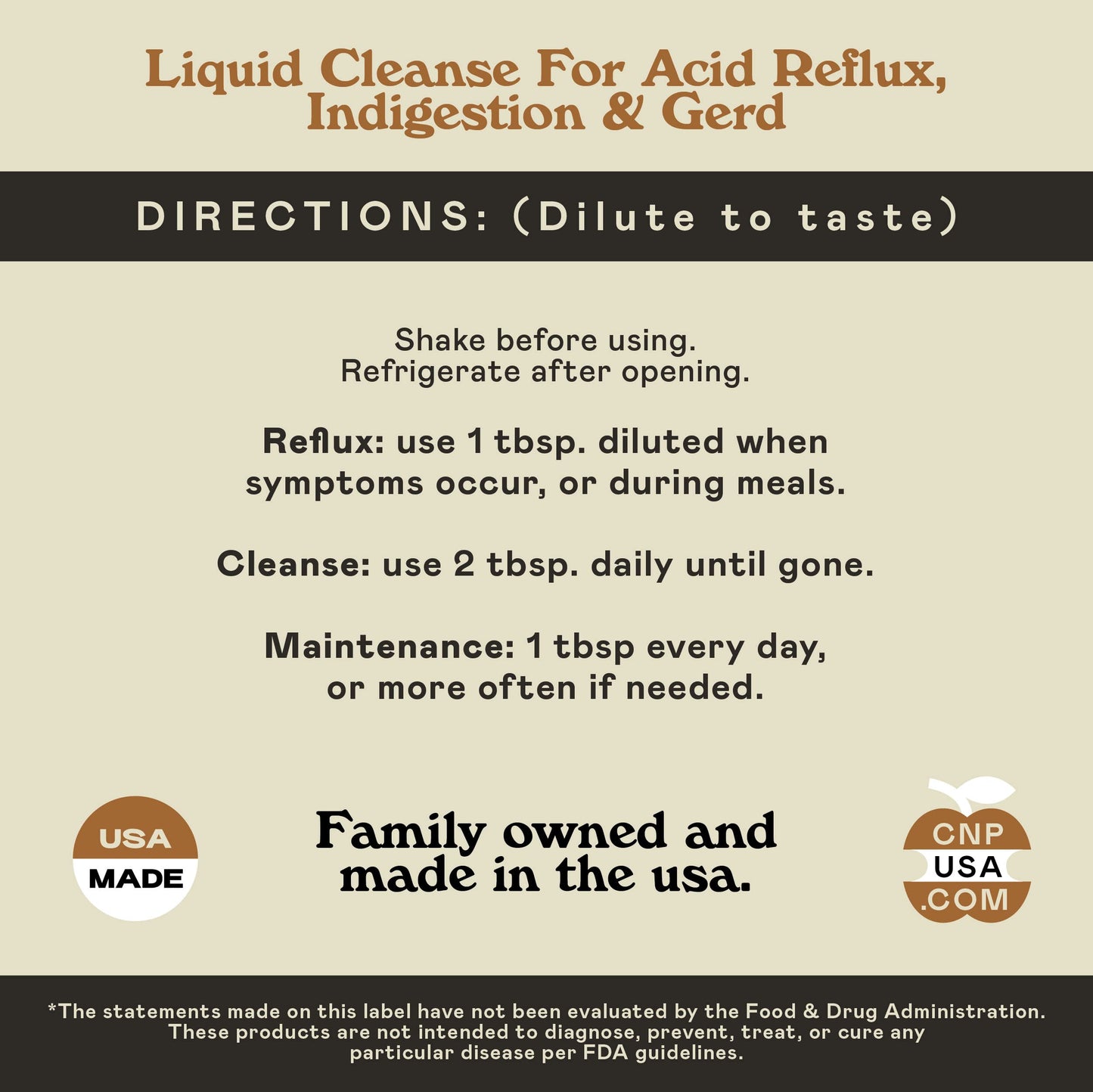 Acid Reflux Complete 8oz – Organic Liquid Heartburn Relief | Complete Natural Products