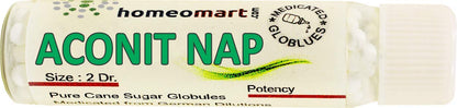 Aconite Napellus Homeopathy Pellets 1M Potency – Pack of 2 | HomeoMart