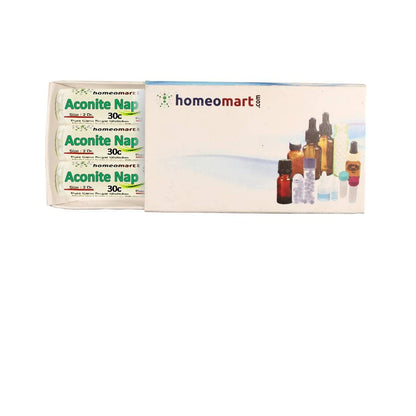 Aconite Napellus Homeopathy Pellets 30C – Pack of 3 | Homeomart