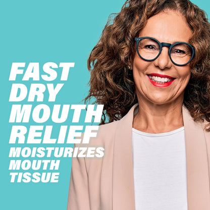 ACT Dry Mouth Lozenges with Xylitol – Soothing Mint (18 Lozenges)