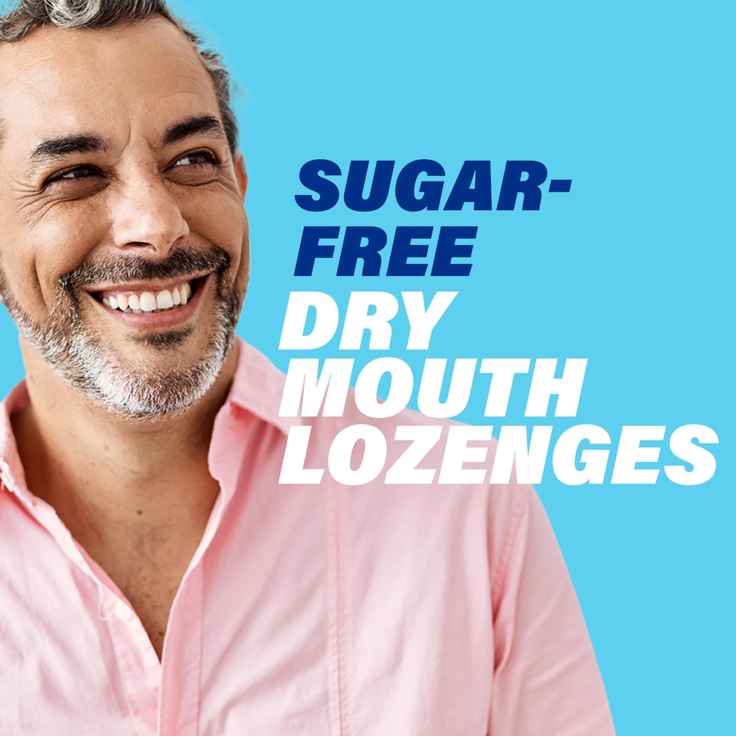 ACT Dry Mouth Lozenges with Xylitol – Soothing Mint (18 Lozenges)