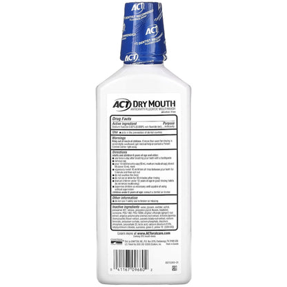 Act Tot Care Dry Mouth Rn 18z – Dry Mouth Relief Mouth Rinse
