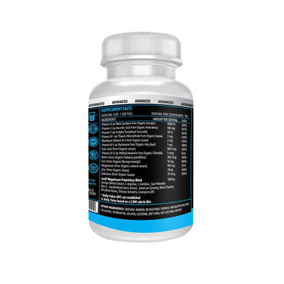 ACTIF MegaCount for Men - Maximum Fertility Support & Sperm Count Booster | 90 Softgels, USA Made, Non-GMO