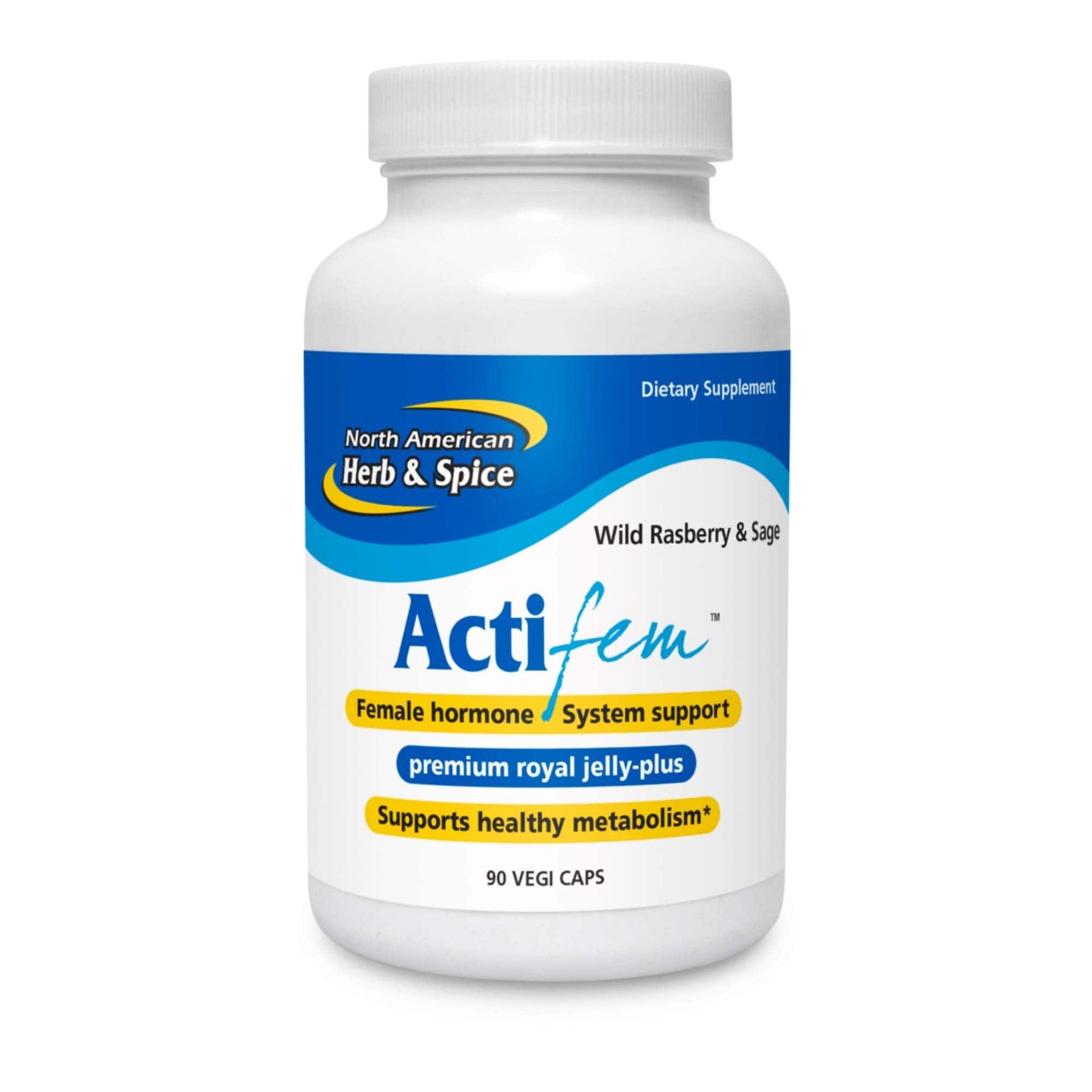 ActiFEM 90 Capsules for Women - Hormone Balance, Metabolism & Mood | North American Herb & Spice