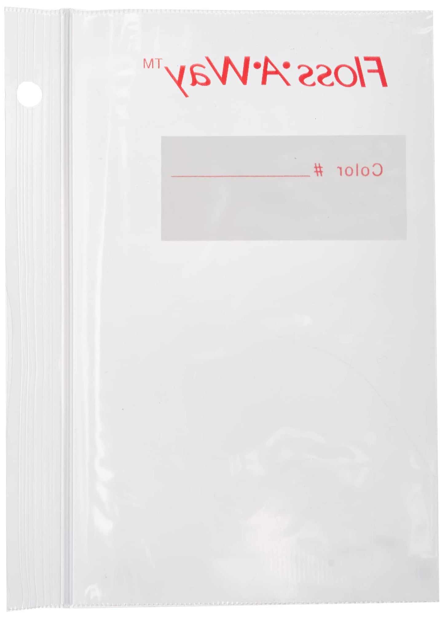 ACTION BAG FL100 Floss-A-Way Organizer - 3"X5" - 100/PKG